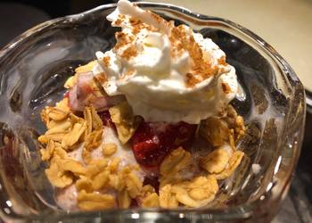 Without Fail Serving Recipe Oreo  Cherry  Granola Dessert  Yummy