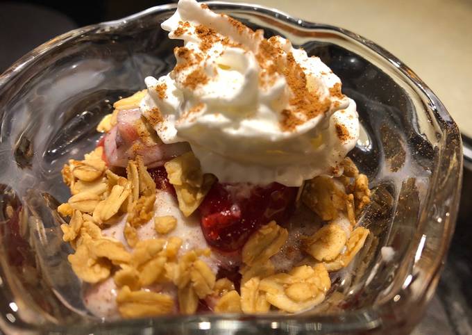 Oreo ~ Cherry π Granola Dessert π¨