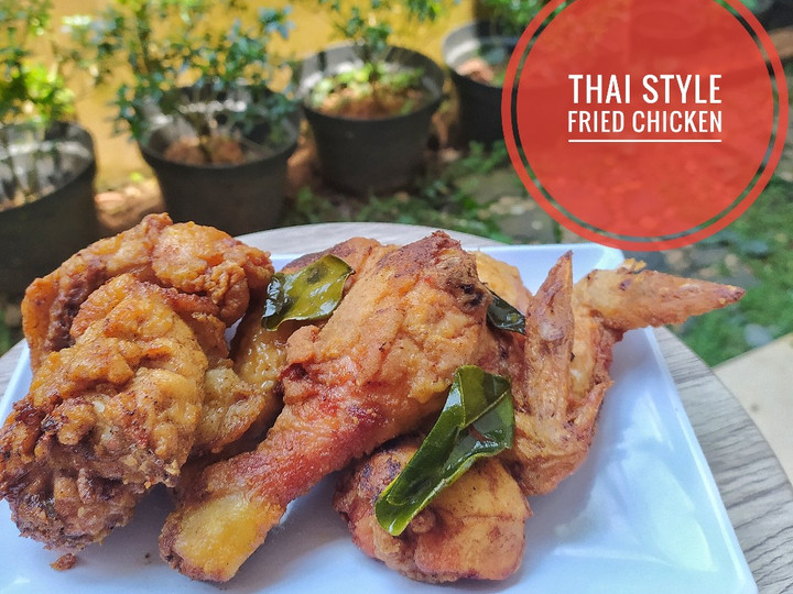 Cara Memasak Gai Tod (Thai Style Fried Chicken) Simpel