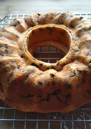 Une photo de Gâteau yaourt aux pépites de chocolat
