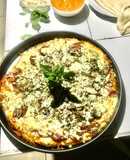 Pizza en horno de leña 🧑🏻‍🍳
