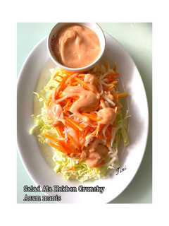 Foto resep 🥕Salad Ala Hokben Crunchy Asam manis