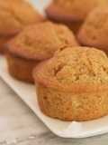 Muffins de banana e linhaça