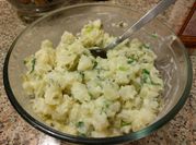 A picture of dill potato salad