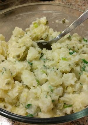 A picture of Light, Refreshing Potato Salad - Vegan.