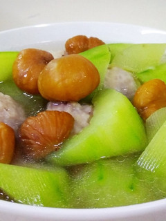 黃瓜栗子丸子湯 的食譜成品照片