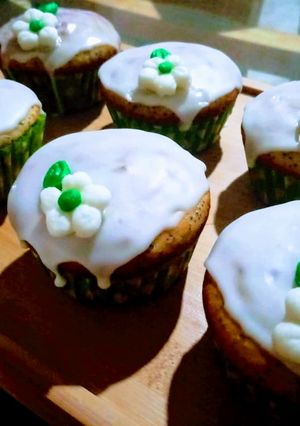 Una foto de Muffins de Amapola, Yogurt y Limón