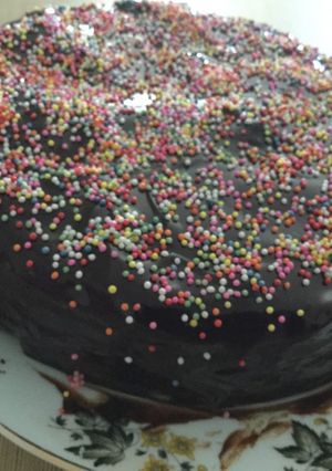 Foto resep Bolu jadul ganache coklat