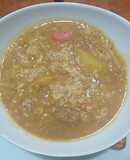Lentejas con arroz muy fácil