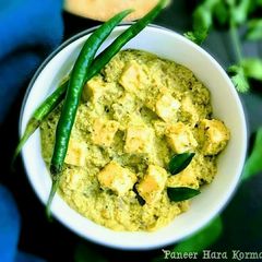 Paneer Hara Korma A picture of Paneer Hara Korma.