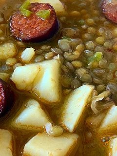 Una foto de Lentejas tradicionales