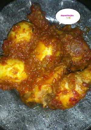 Foto resep Ayam telur bumbu sambal