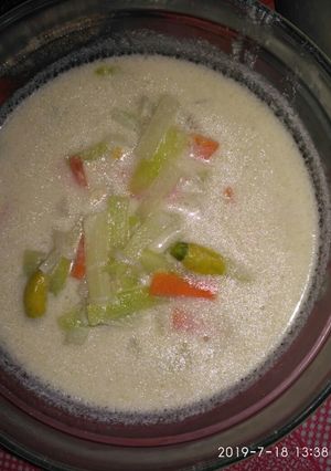 Foto resep Lodeh labu siam dan wortel