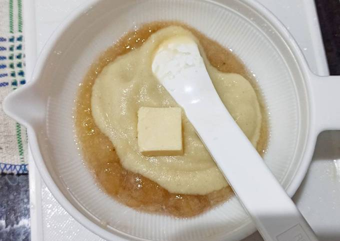 Purée Pisang Kacang Hijau & Cheese (Snack Forti MPASI 6m)