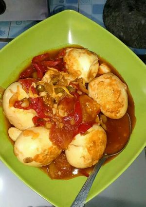 Foto resep Telur bumbu sarden
