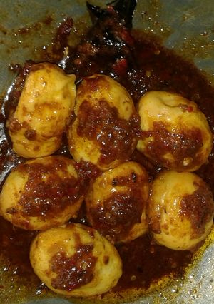 Foto resep Telur Pedas Manis