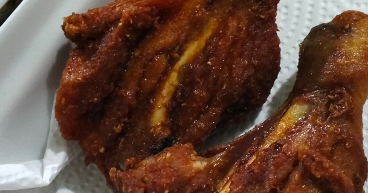 Ayam goreng kipas (ala Alexander esterlita)