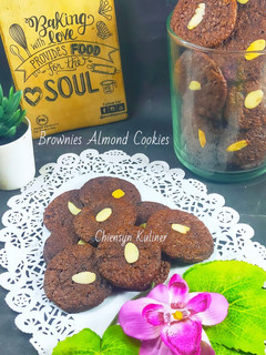 Foto resep Brownies Almond Cookies