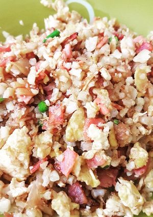 Foto resep Nasi goreng smoke beef keto