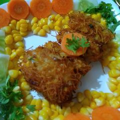 A picture of Sweetcorn Rice Croquettes.