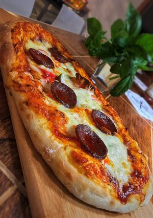 Tökéletes házi pizza recept fotója