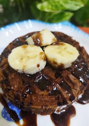A picture of Ragi Waffle.