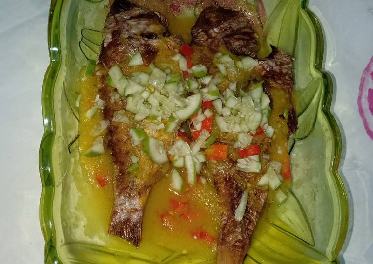 Resep Ikan kerisi acar simple, Sempurna