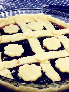 صورة لوصفة فطيرة الفراولة 🥧🍓