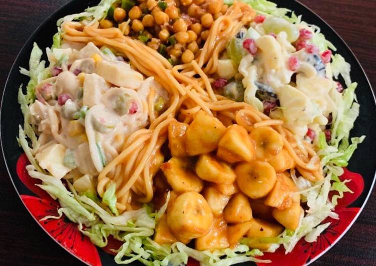 Variety of salad Variety of salad