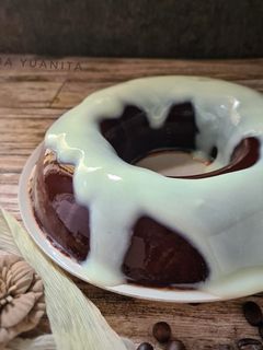 Foto resep Pudding coklat Fla vanilla
