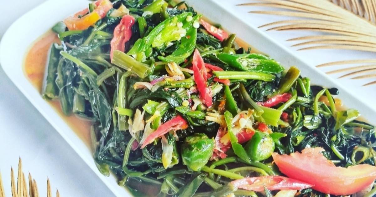 Resep Tumis Kangkung Pedas Oleh Chiensyn Kuliner Cookpad