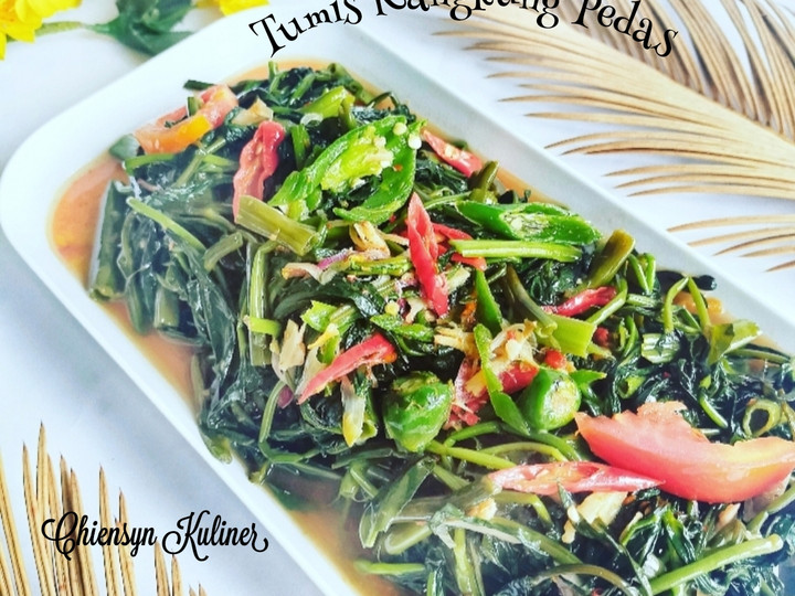 Bagaimana Menyiapkan Tumis Kangkung Pedas Anti Gagal