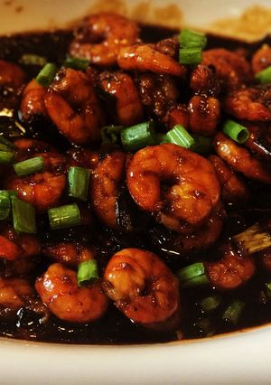 A picture of Honey Garlic Butter Shrimp.