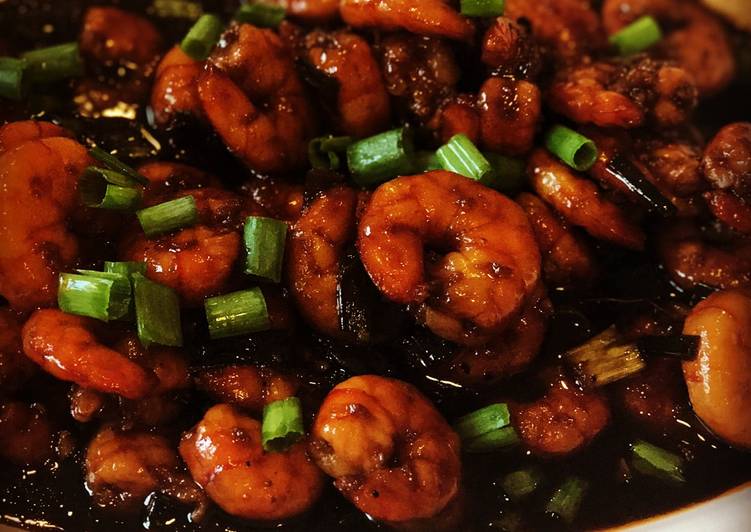 Honey Garlic Butter Shrimp