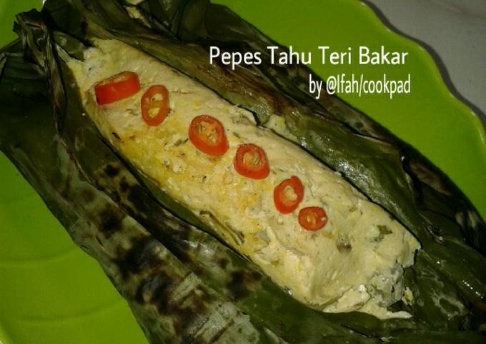 Resep Pepes Tahu Teri Bakar Oleh Dish By Ifah Cookpad