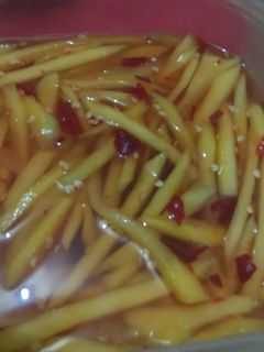 Foto resep Manisan Mangga Muda sederhana yang seger