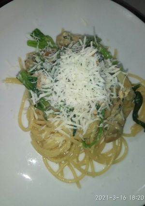 Foto resep Spaghetti horenzo kerang carbonara