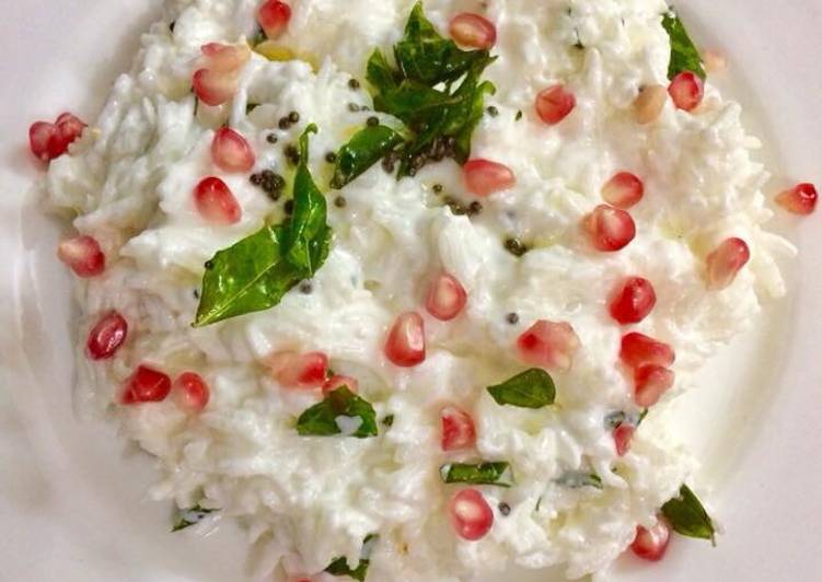How to Make HOT Curd Rice