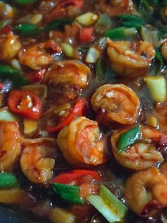 Foto resep Udang saos tiram