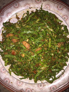 A picture of Kwadon lettuce.