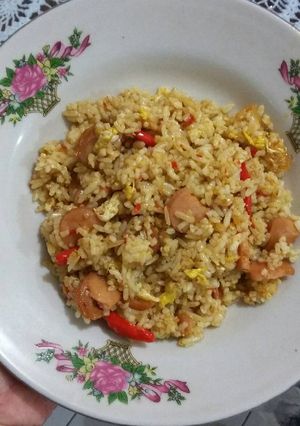 Foto resep Nasi Goreng bumbu rendang special