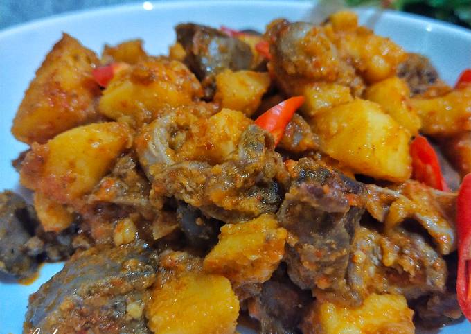Resep Sambel Goreng Kentang Ati Ampela Khas Jawa yang Sempurna