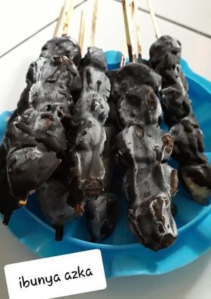 Foto resep Es pisang cokelat sederhana