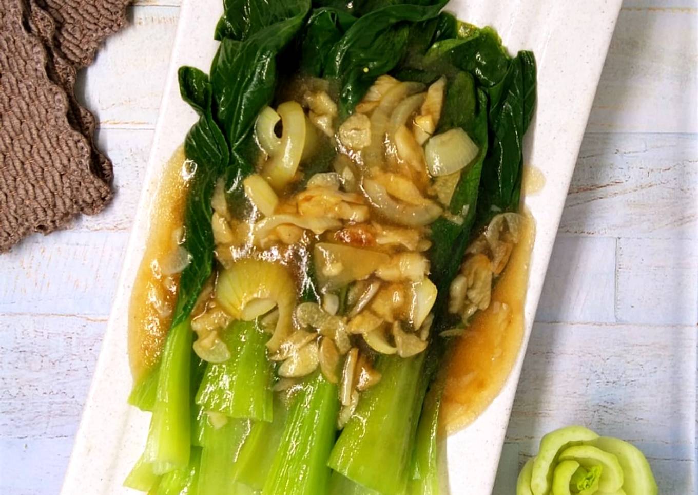 Pokcoy Bawang Putih