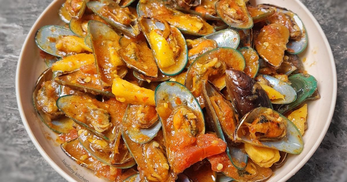 Resep Kerang Ijo Saus Padang oleh Hadleny Kitchen - Cookpad