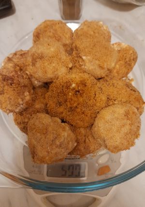 Túrógombóc útifűmaghéjjal recept fotója