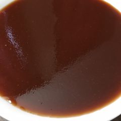 A picture of Root beer bbq sauce.