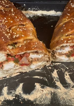 A picture of Joeys Stromboli.