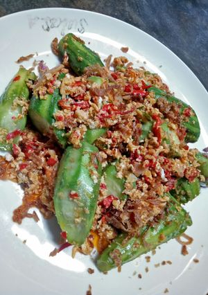 Foto resep Oyong tumis telur