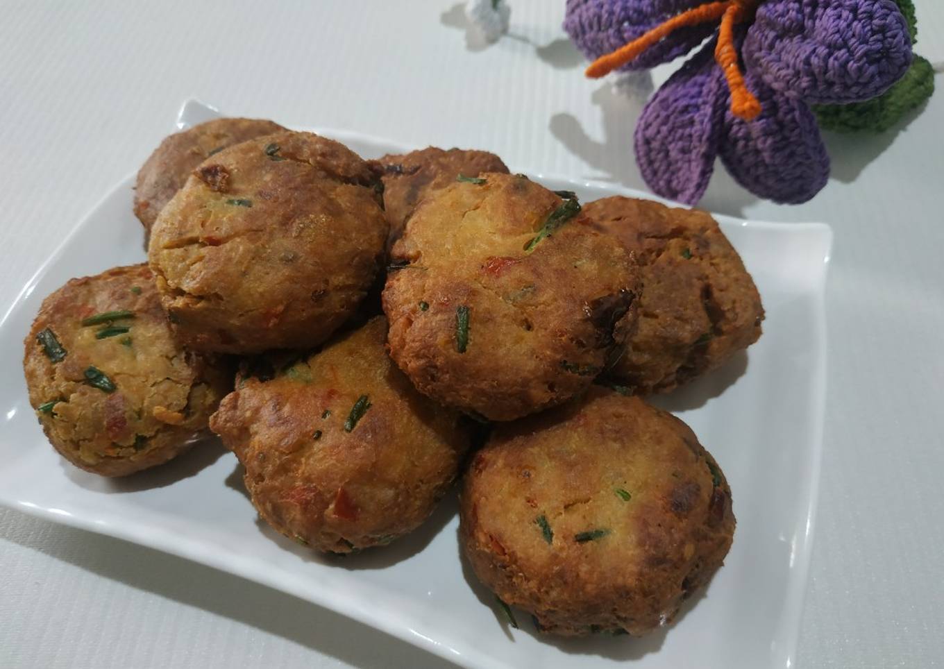Perkedel Tempe